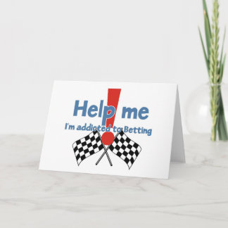 Hälsning från en betningsmissbrukare kort