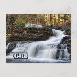 Hälsning från fabriksfabrikerna i Poconos Vykort