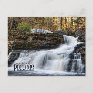 Hälsning från fabriksfabrikerna i Poconos Vykort