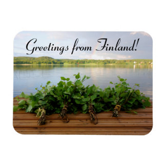Hälsning från Finland magnet
