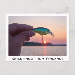 Hälsning från Finland souvenir Vykort
