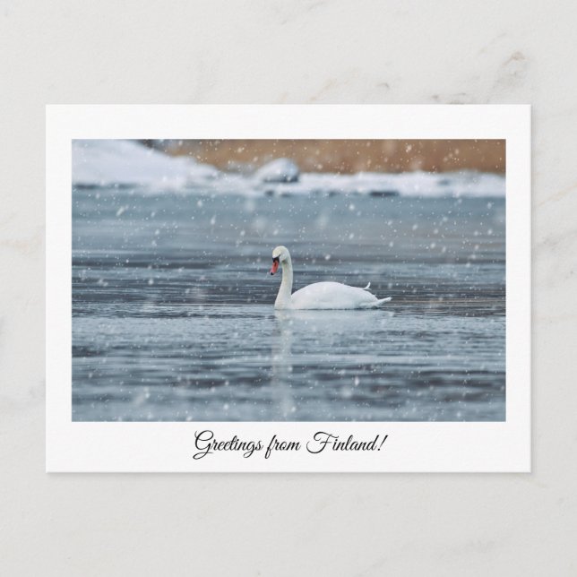 Hälsning från Finlands vykort (Framsida)