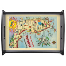 Hälsning från Florida Karta