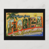 Hälsning från Florida Land Sunshine
