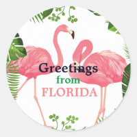 Hälsning från Florida, tropisk design