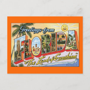 Hälsning från Florida Vykort