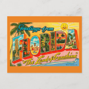 Hälsning från Florida Vykort