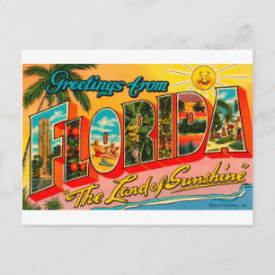 Hälsning från Florida Vykort