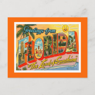 Hälsning från Florida Vykort