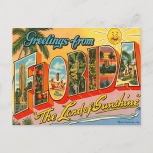Hälsning från Florida Vykort