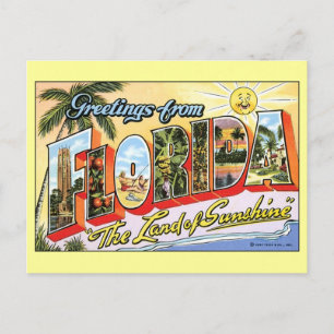 Hälsning från Florida Vykort