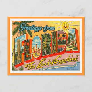 Hälsning från Florida Vykort