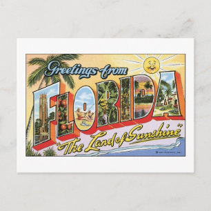Hälsning från Florida Vykort