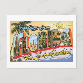Hälsning från Florida Vykort