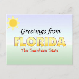 Hälsning från Florida Vykort