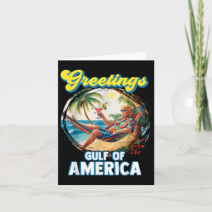 Hälsning från Förenta staternas Bukt Trump Kort