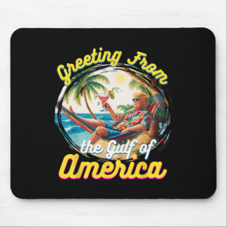 Hälsning från Förenta staternas Bukt Trump Patrio Musmatta