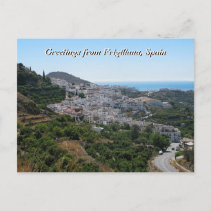 Hälsning från Frigiliana, Spanien Vykort