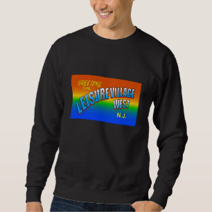 Hälsning från fritidsbyage Väster Sweatshirt