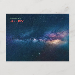 Hälsning från Galaxy Vykort