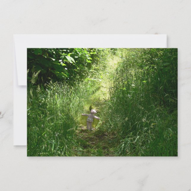 Hälsning från Goblin Stroll Card Meddelande (Framsida)