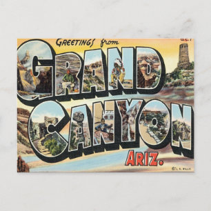 Hälsning från Grand Canyon Arizona Vykort