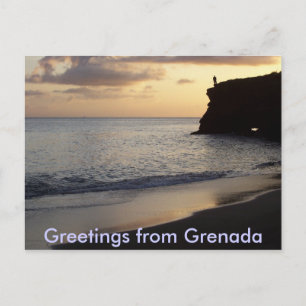 Hälsning från Grenada-vykort Vykort