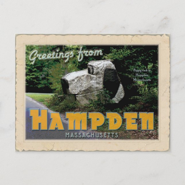Hälsning från Hampden-vykort Vykort (Framsida)