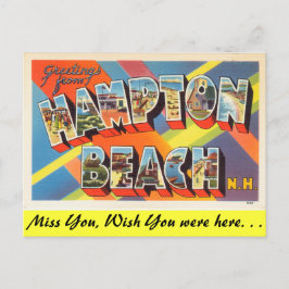 Hälsning från Hampton Beach Vykort