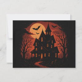 Hälsning från Haunted Manor Vykort