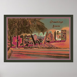 Hälsning från Hawaii Poster