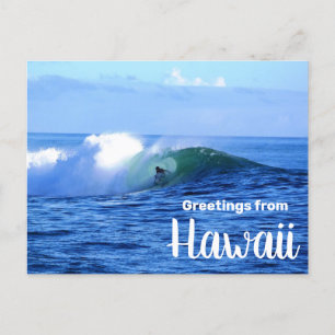 Hälsning från Hawaii Surfer vykort
