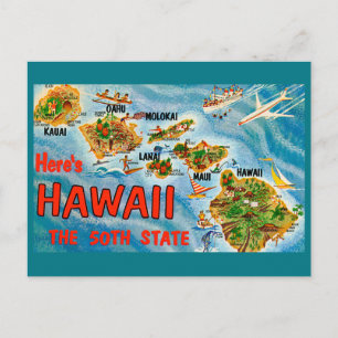 Hälsning från Hawaii Vykort