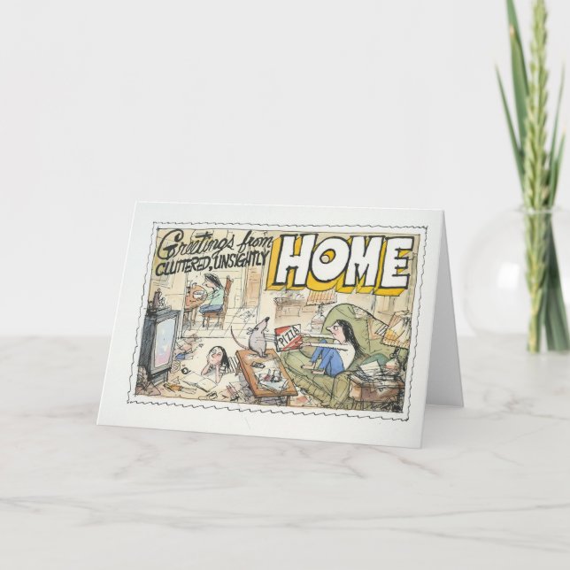 Hälsning från hemmet kort (Framsida)