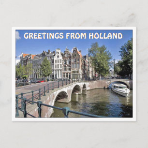 HÄLSNING FRÅN HOLLAND VYKORT