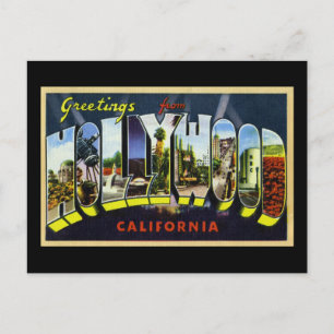 Hälsning från Hollywood California Vykort