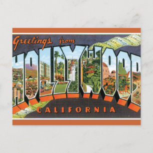Hälsning från Hollywood Vykort