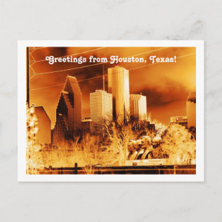 Hälsning från Houston, Texas! Vykort
