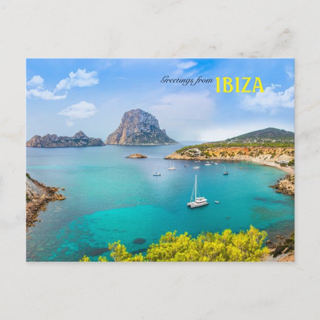 Hälsning från Ibiza Vykort (Framsida)