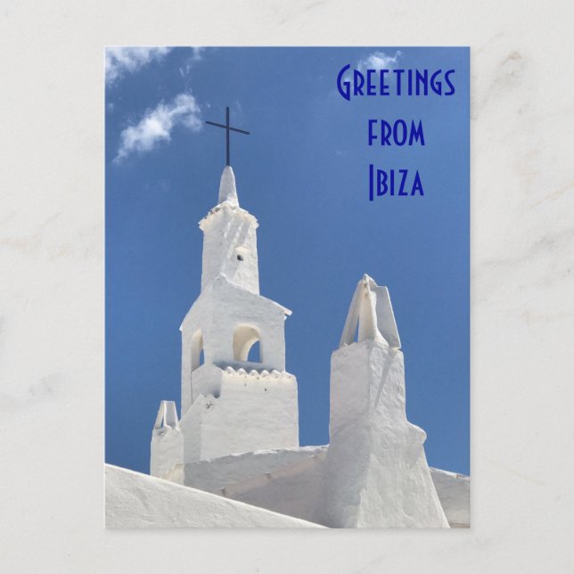Hälsning från Ibiza Vykort (Framsida)
