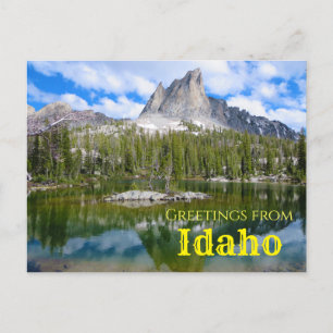 Hälsning från Idaho Scenia Mountain Postcard Vykort