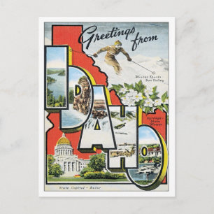 Hälsning från Idaho Vykort