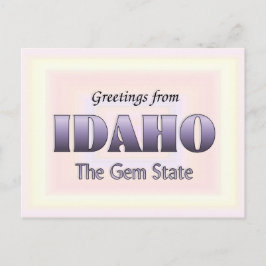 Hälsning från Idaho Vykort