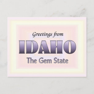 Hälsning från Idaho Vykort