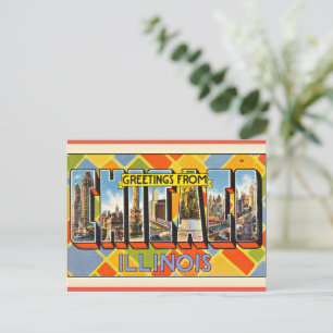 Hälsning från Illinois Vykort