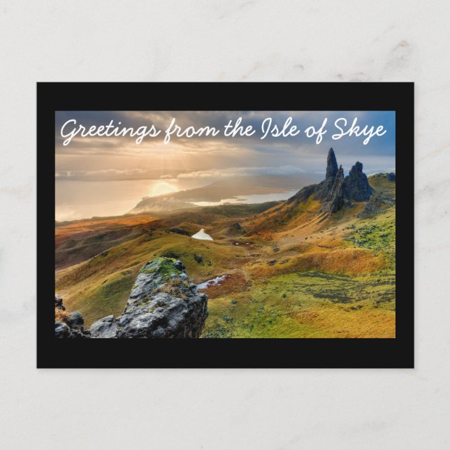 Hälsning från Isle of Skye Vykort (Framsida)