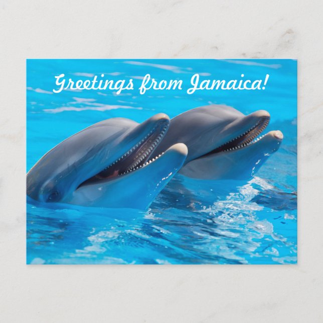 Hälsning från Jamaica Postcard Vykort (Framsida)