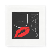 Hälsning från Japan Red Lipstick Kiss