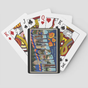 Hälsning från Kalifornien Casinokort