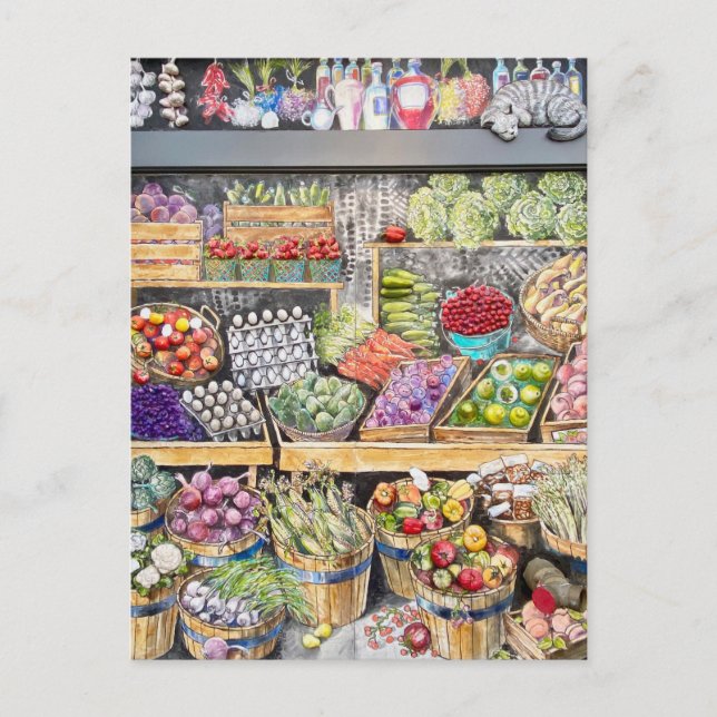 Hälsning från Kalifornien! Vykort (Framsida)